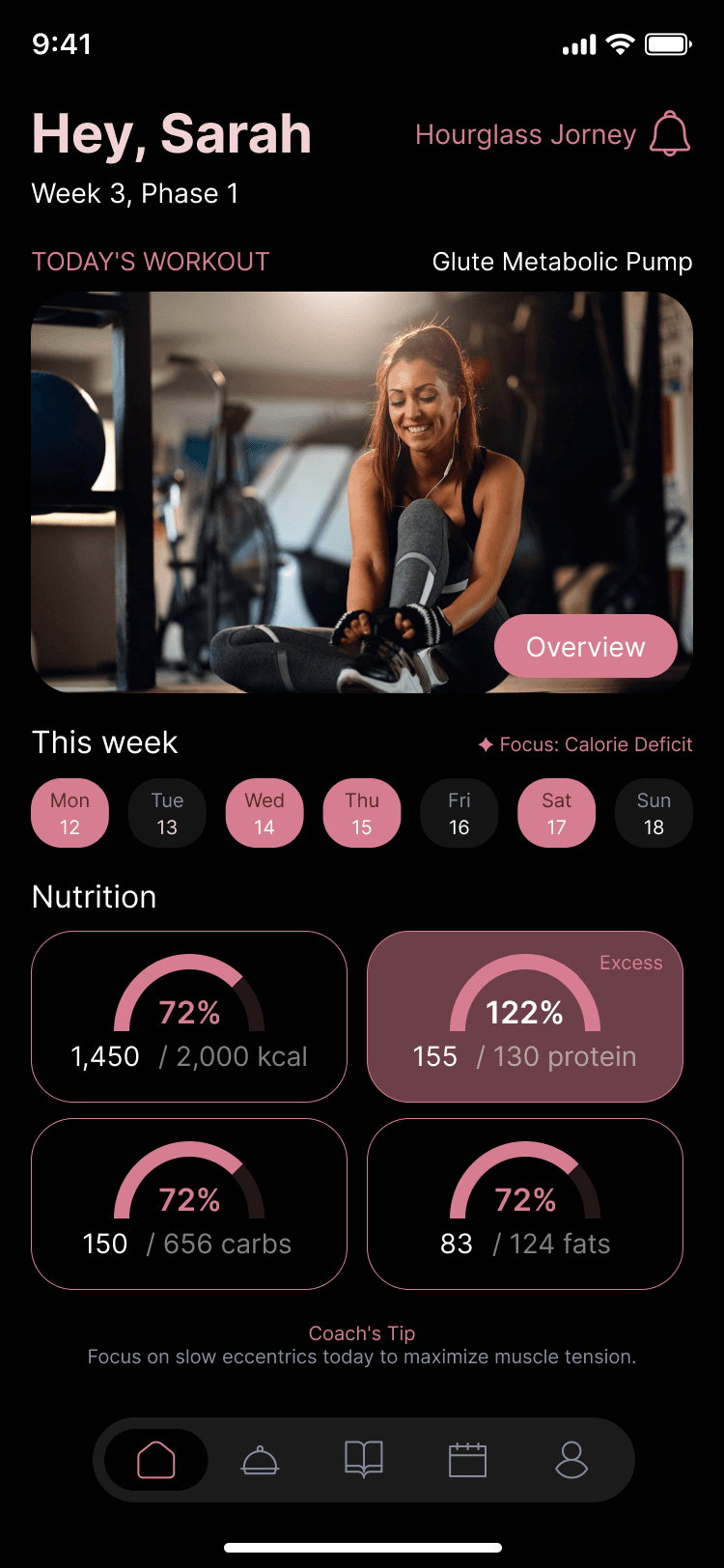 FLEXED mobile app image